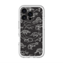 スリムプロテクションプレミアムケース with MagSafe［ Dinosaurs No.2 - Black ］