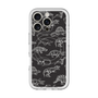 スリムプロテクションプレミアムケース with MagSafe［ Dinosaurs No.2 - Black ］