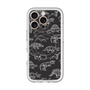 スリムプロテクションプレミアムケース with MagSafe［ Dinosaurs No.2 - Black ］