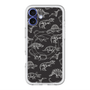 スリムプロテクションプレミアムケース with MagSafe［ Dinosaurs No.2 - Black ］