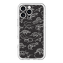 スリムプロテクションプレミアムケース with MagSafe［ Dinosaurs No.2 - Black ］
