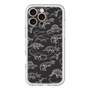 スリムプロテクションプレミアムケース with MagSafe［ Dinosaurs No.2 - Black ］