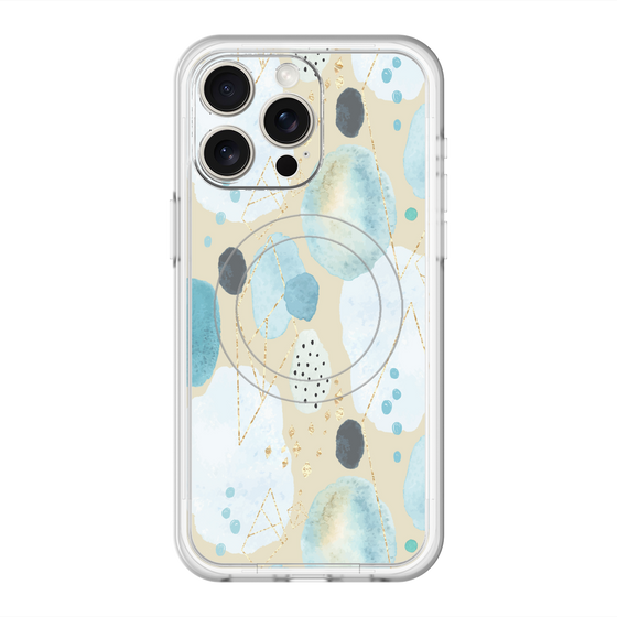 スリムプロテクションプレミアムケース with MagSafe［ 北欧水彩 - 01 ］