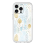 スリムプロテクションプレミアムケース with MagSafe［ 北欧水彩 - 02 ］