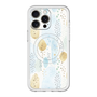 スリムプロテクションプレミアムケース with MagSafe［ 北欧水彩 - 02 ］