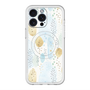 スリムプロテクションプレミアムケース with MagSafe［ 北欧水彩 - 02 ］