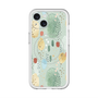 スリムプロテクションプレミアムケース with MagSafe［ 北欧水彩 - 03 ］