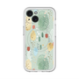 スリムプロテクションプレミアムケース with MagSafe［ 北欧水彩 - 03 ］