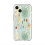 スリムプロテクションプレミアムケース with MagSafe［ 北欧水彩 - 03 ］