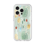 スリムプロテクションプレミアムケース with MagSafe［ 北欧水彩 - 03 ］