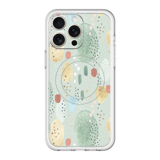 スリムプロテクションプレミアムケース with MagSafe［ 北欧水彩 - 03 ］