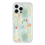 スリムプロテクションプレミアムケース with MagSafe［ 北欧水彩 - 03 ］