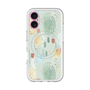 スリムプロテクションプレミアムケース with MagSafe［ 北欧水彩 - 03 ］