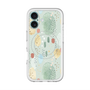 スリムプロテクションプレミアムケース with MagSafe［ 北欧水彩 - 03 ］