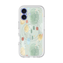 スリムプロテクションプレミアムケース with MagSafe［ 北欧水彩 - 03 ］
