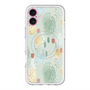 スリムプロテクションプレミアムケース with MagSafe［ 北欧水彩 - 03 ］