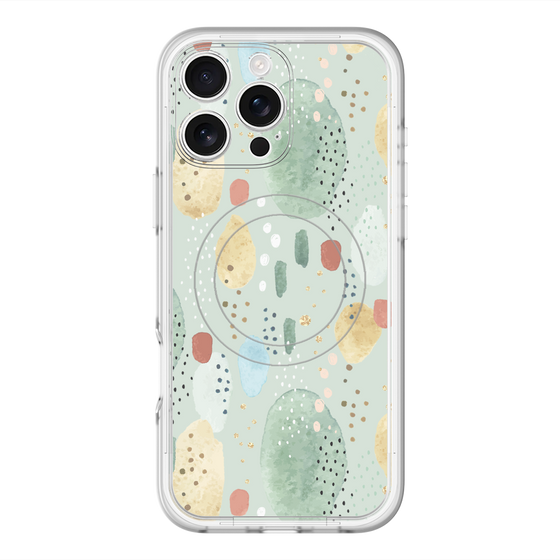 スリムプロテクションプレミアムケース with MagSafe［ 北欧水彩 - 03 ］