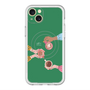 スリムプロテクションプレミアムケース with MagSafe［ Teatime - Green ］
