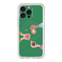 スリムプロテクションプレミアムケース with MagSafe［ Teatime - Green ］