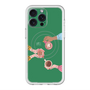 スリムプロテクションプレミアムケース with MagSafe［ Teatime - Green ］