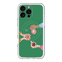 スリムプロテクションプレミアムケース with MagSafe［ Teatime - Green ］