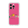スリムプロテクションプレミアムケース with MagSafe［ Teatime - Pink ］
