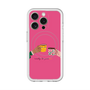 スリムプロテクションプレミアムケース with MagSafe［ Teatime - Pink ］