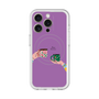 スリムプロテクションプレミアムケース with MagSafe［ Teatime - Purple ］
