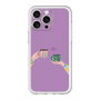 スリムプロテクションプレミアムケース with MagSafe［ Teatime - Purple ］