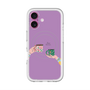 スリムプロテクションプレミアムケース with MagSafe［ Teatime - Purple ］