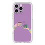 スリムプロテクションプレミアムケース with MagSafe［ Teatime - Purple ］
