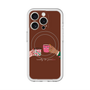 スリムプロテクションプレミアムケース with MagSafe［ Teatime - Brown ］