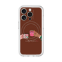 スリムプロテクションプレミアムケース with MagSafe［ Teatime - Brown ］
