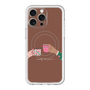 スリムプロテクションプレミアムケース with MagSafe［ Teatime - Brown ］