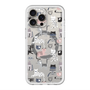 スリムプロテクションプレミアムケース with MagSafe［ Funny Cats - 03 ］