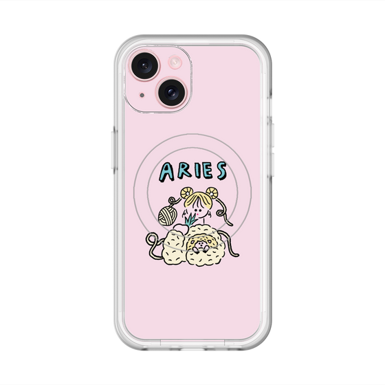 スリムプロテクションプレミアムケース with MagSafe［ Aries ］