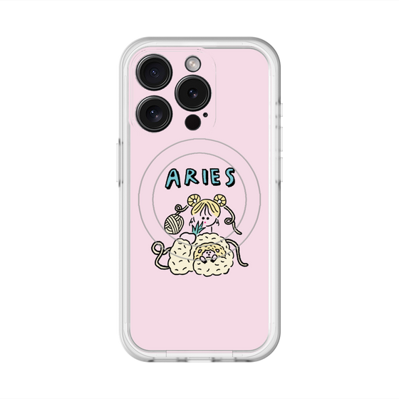 スリムプロテクションプレミアムケース with MagSafe［ Aries ］
