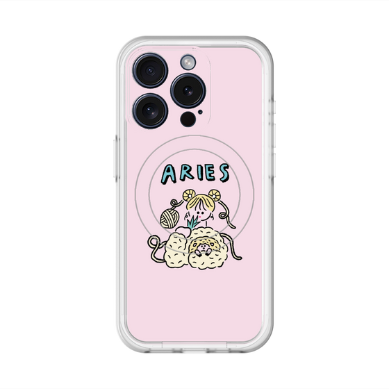 スリムプロテクションプレミアムケース with MagSafe［ Aries ］