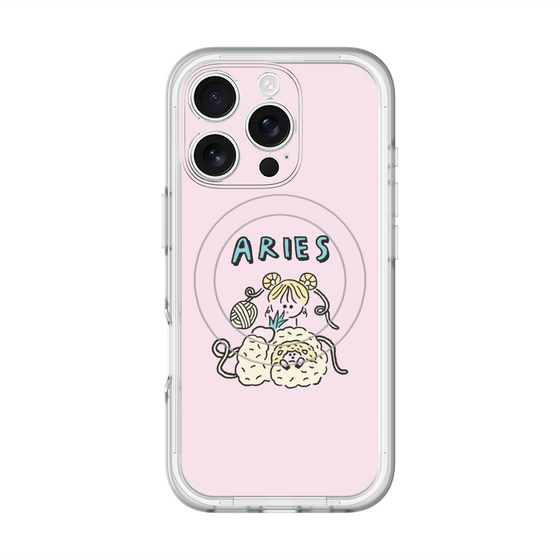 スリムプロテクションプレミアムケース with MagSafe［ Aries ］