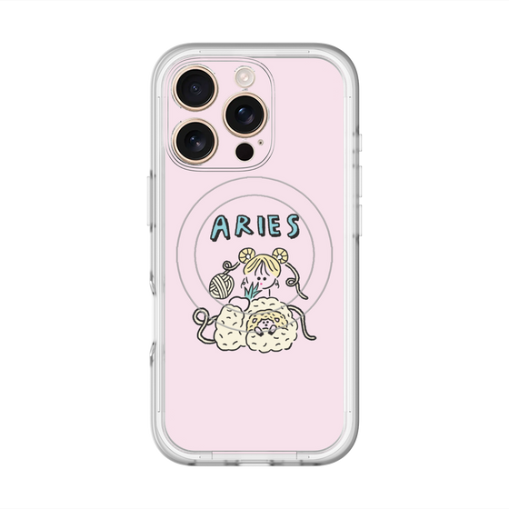 スリムプロテクションプレミアムケース with MagSafe［ Aries ］