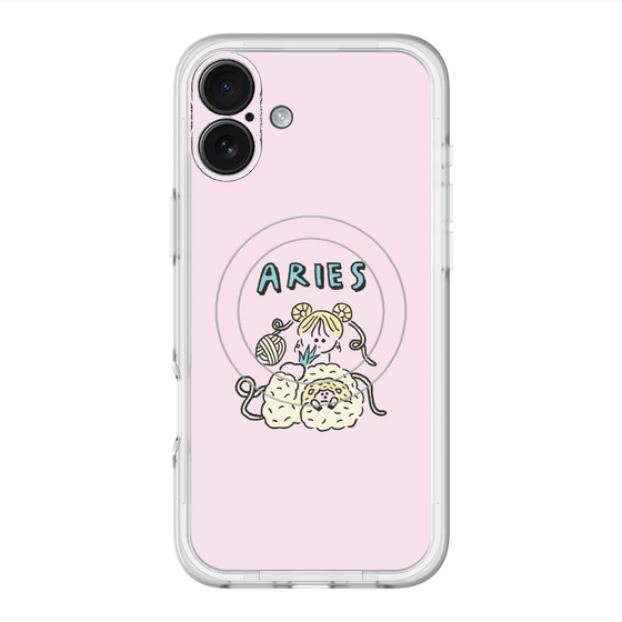 スリムプロテクションプレミアムケース with MagSafe［ Aries ］