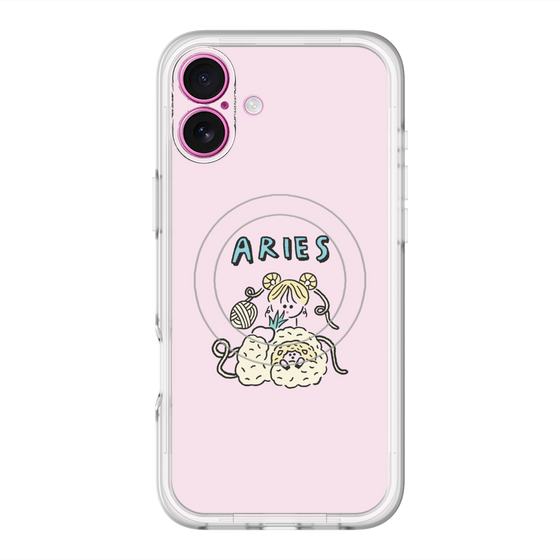 スリムプロテクションプレミアムケース with MagSafe［ Aries ］