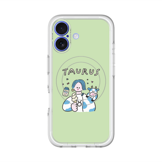 スリムプロテクションプレミアムケース with MagSafe［ Taurus ］