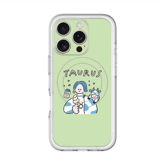 スリムプロテクションプレミアムケース with MagSafe［ Taurus ］