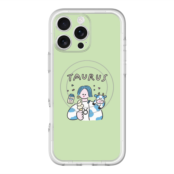 スリムプロテクションプレミアムケース with MagSafe［ Taurus ］