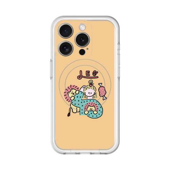 スリムプロテクションプレミアムケース with MagSafe［ Leo ］