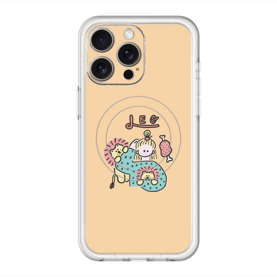 スリムプロテクションプレミアムケース with MagSafe［ Leo ］