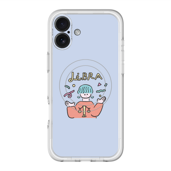 スリムプロテクションプレミアムケース with MagSafe［ Libra ］