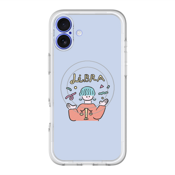 スリムプロテクションプレミアムケース with MagSafe［ Libra ］