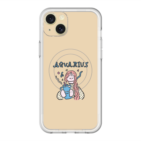 スリムプロテクションプレミアムケース with MagSafe［ Aquarius ］
